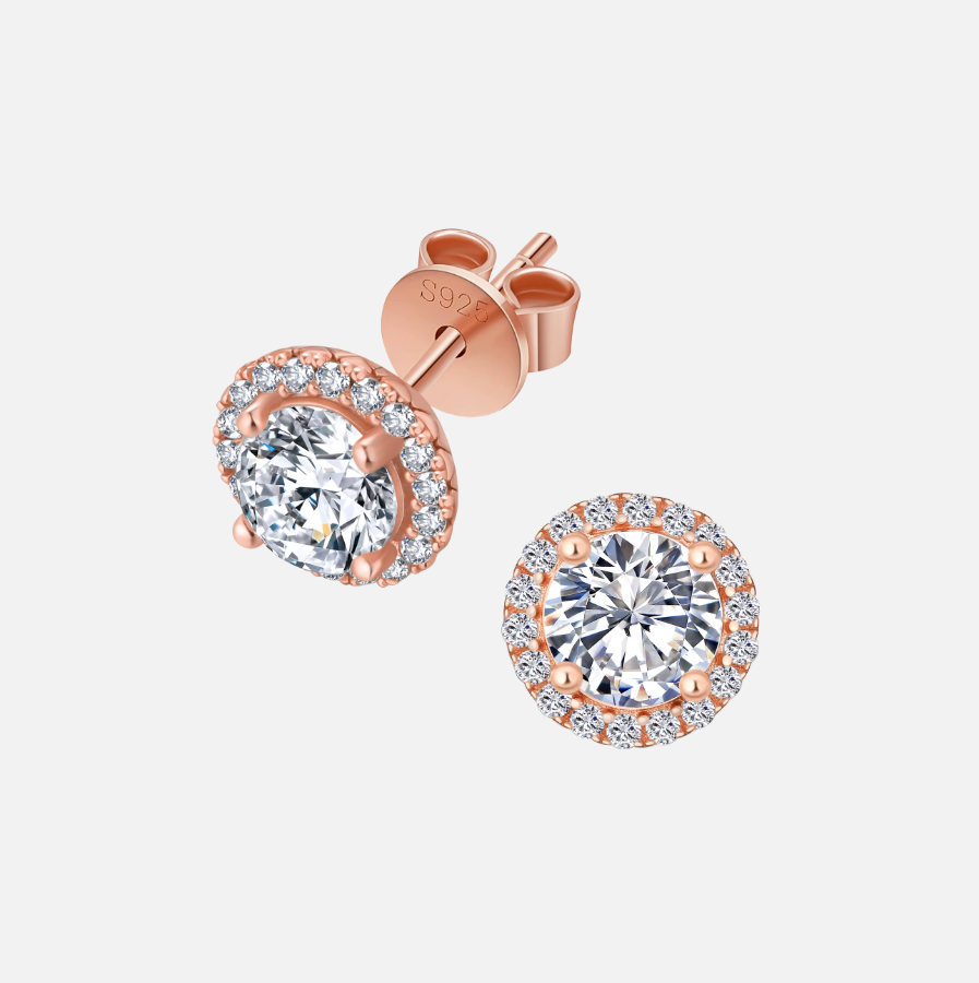 MOISSANITE CUT EARRING